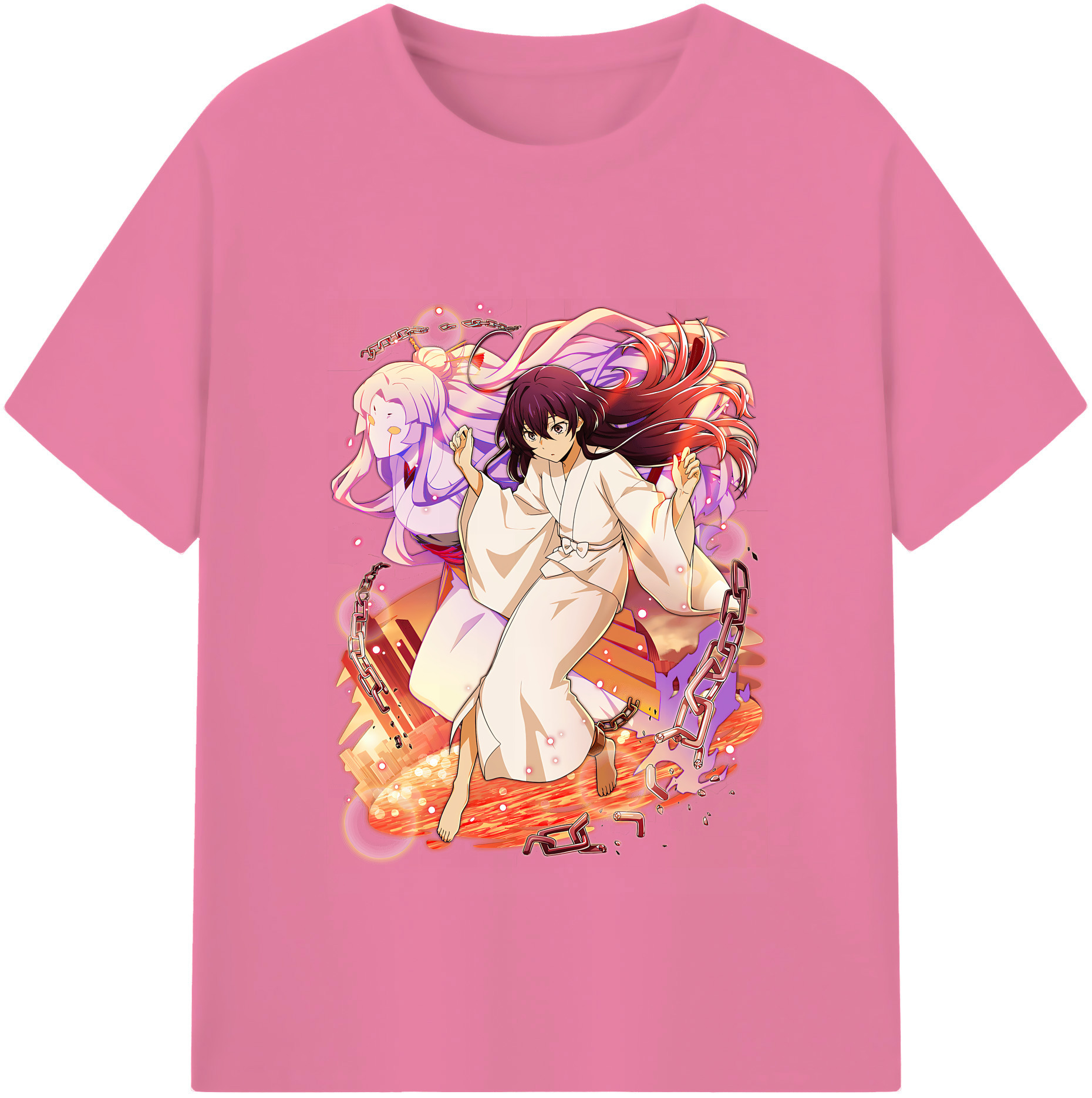 （画像用） 文豪ストレイドッグス Bungo Stray Dogs 綿100％半袖Tシャツ（フロントプリント）